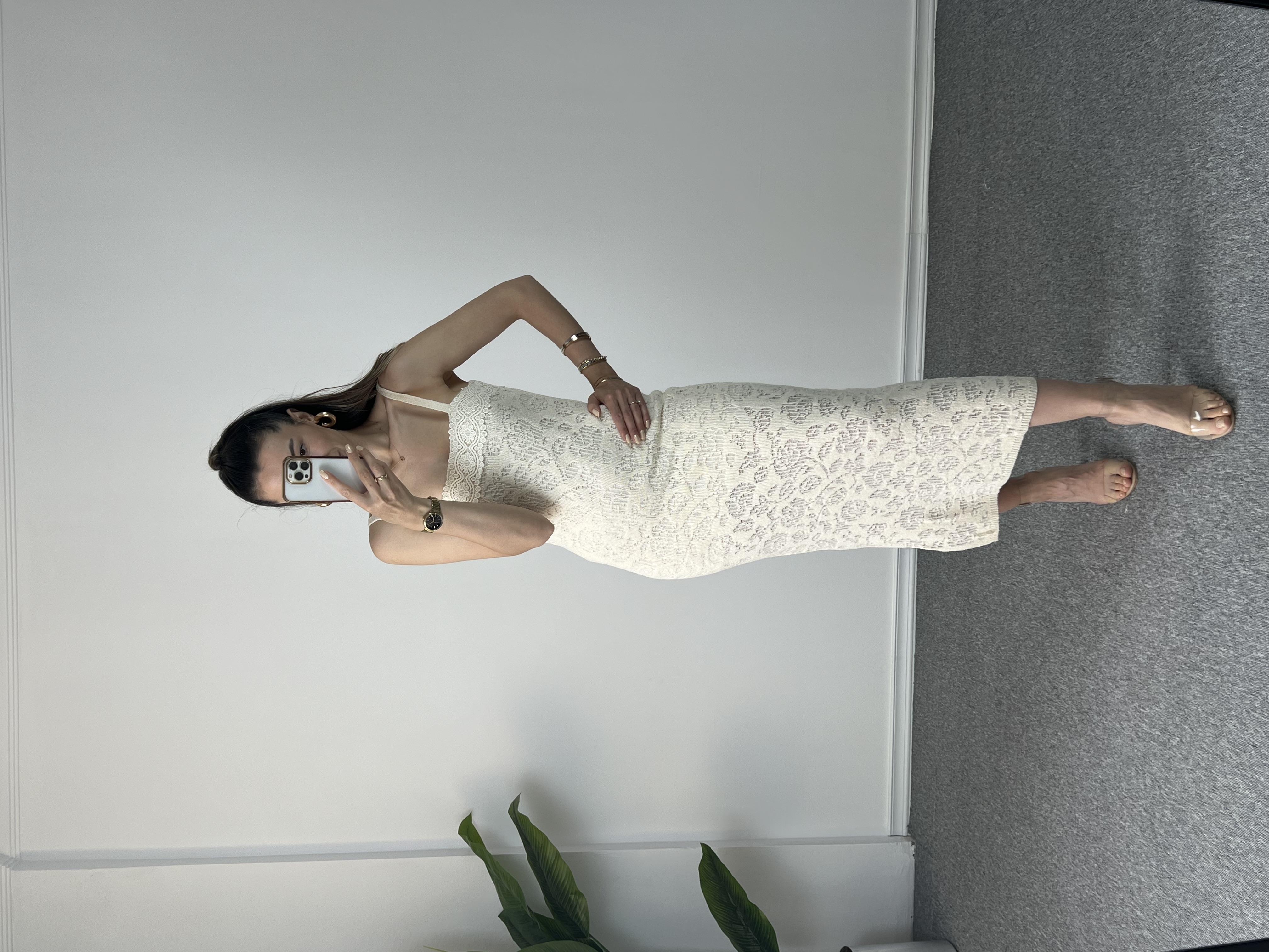 Dilvin Örme Triko Elbise