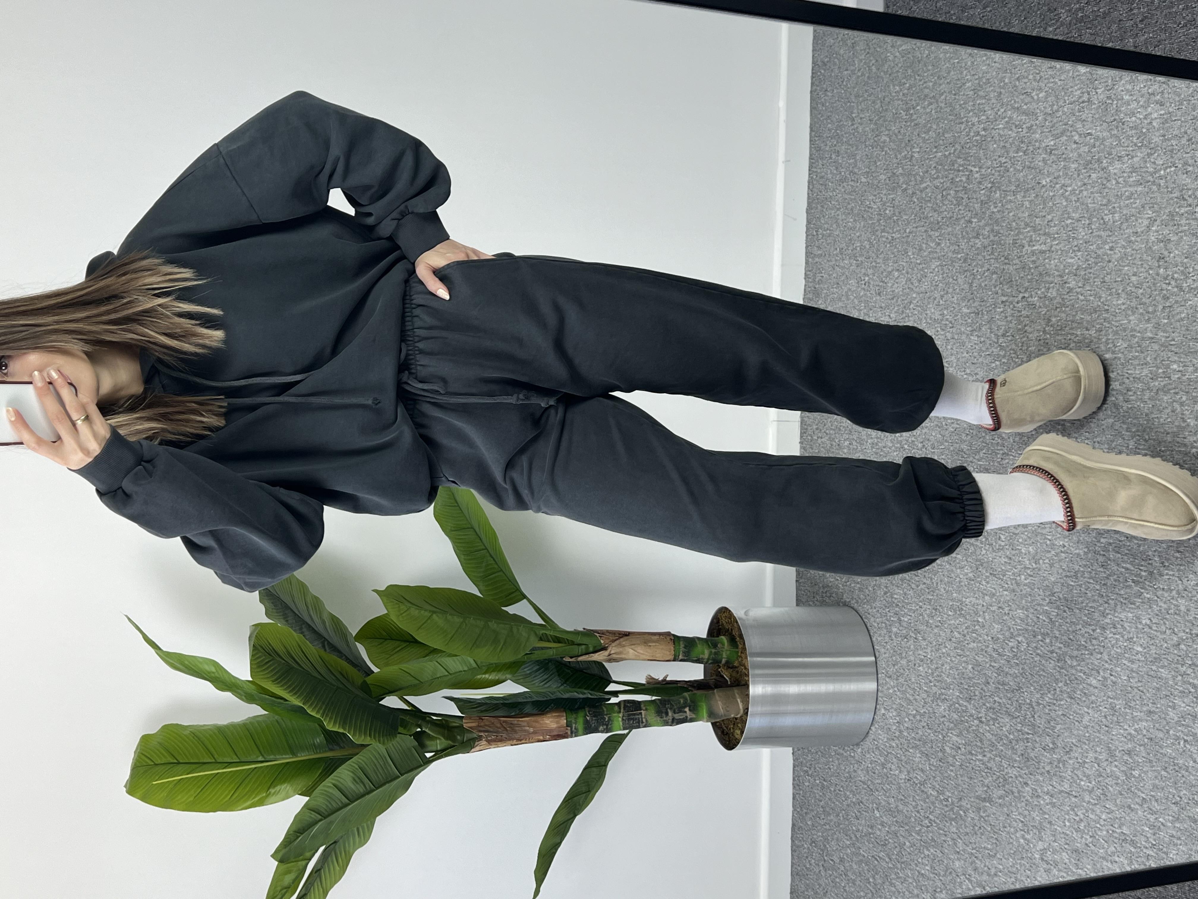 Dilvin Premium Kapüşonlu Eşofman Takımı