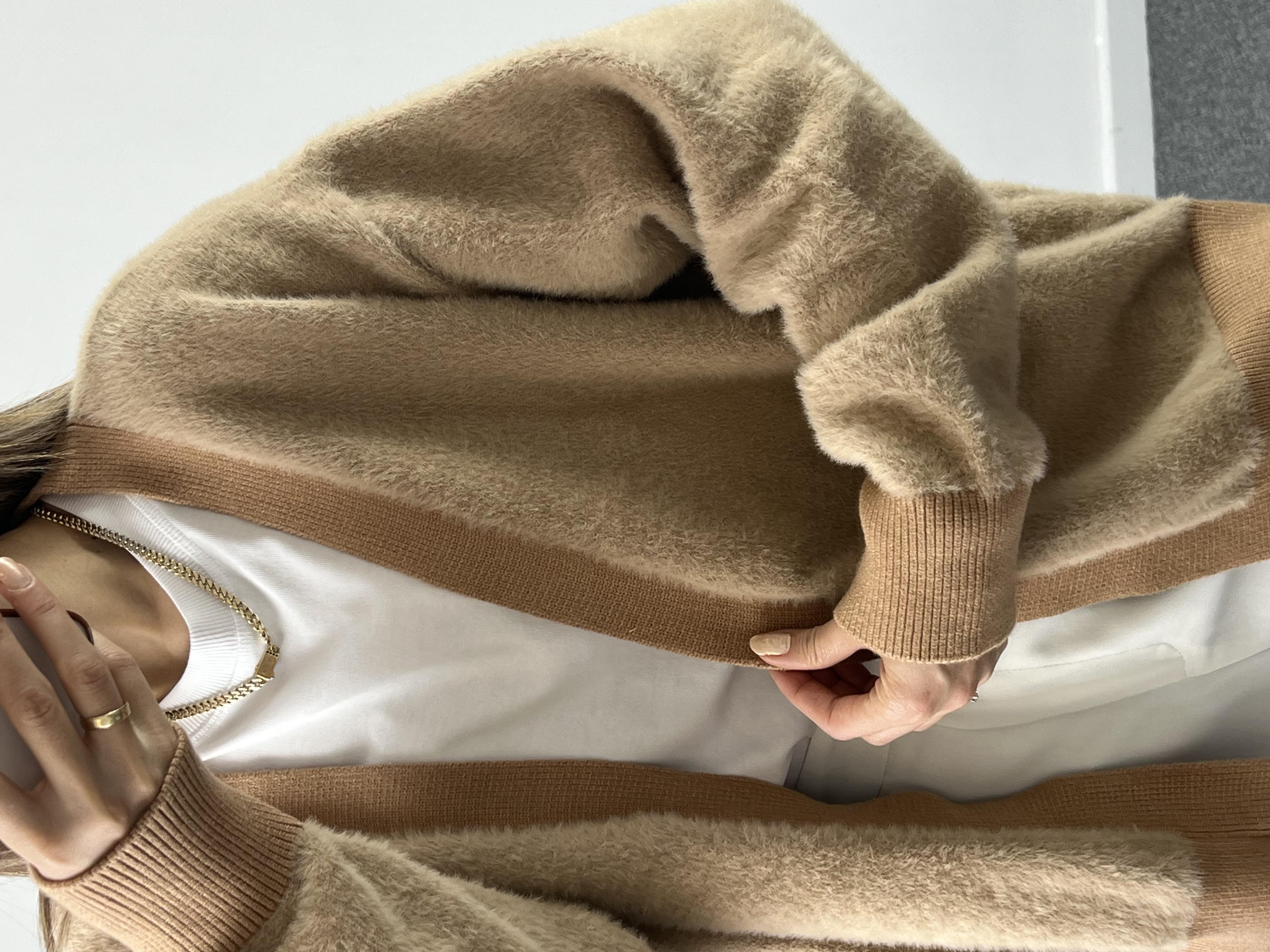 Dilvin yumoş vizon hırka