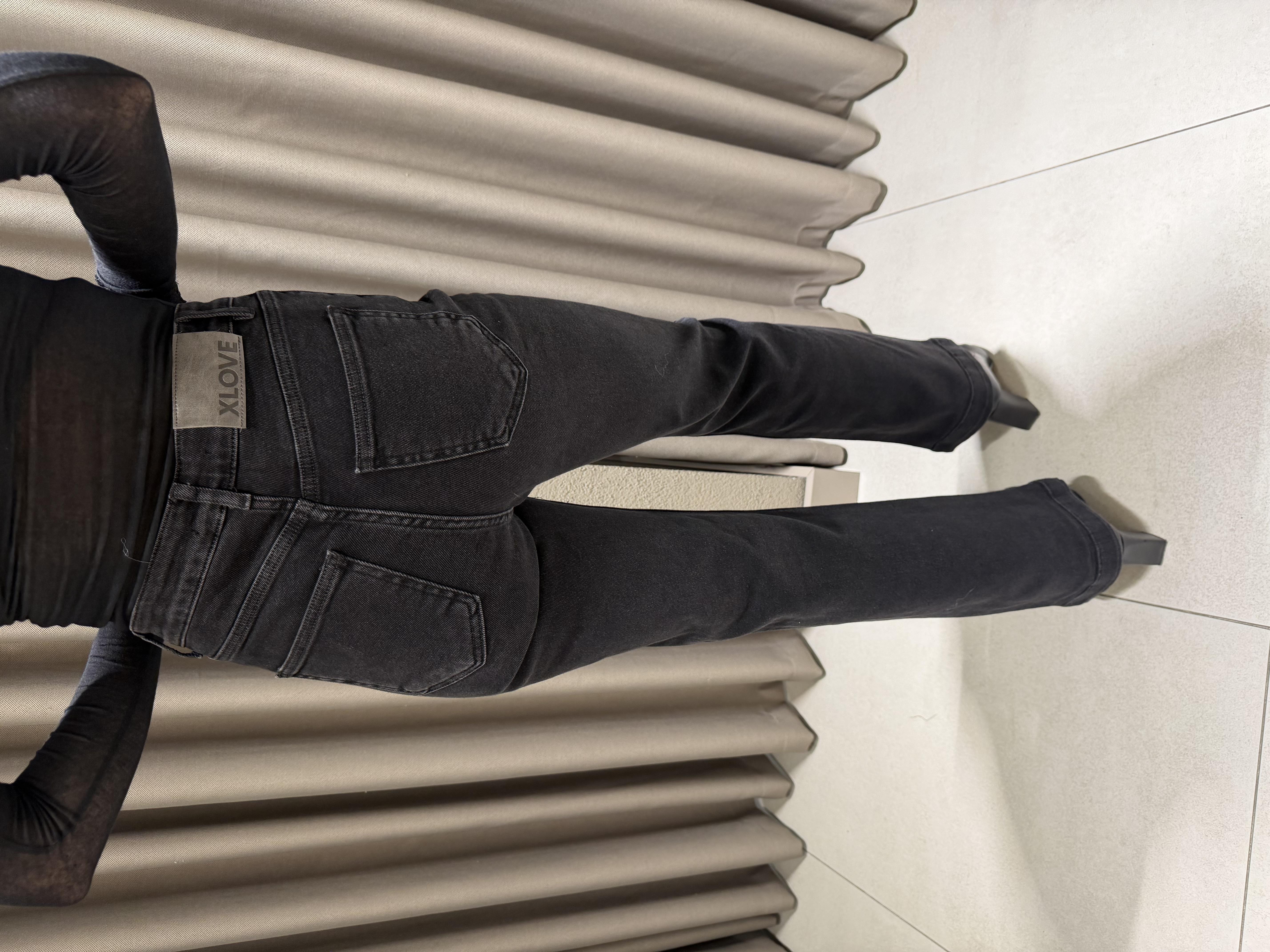 Düğme Detay İspanyol Jean FÜME