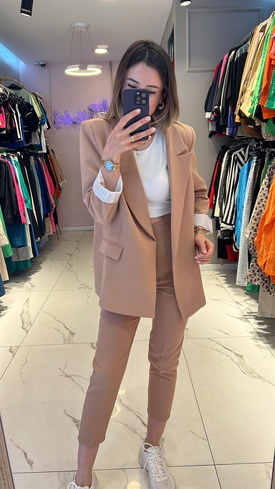 Fsp Camel Kumaş Takım