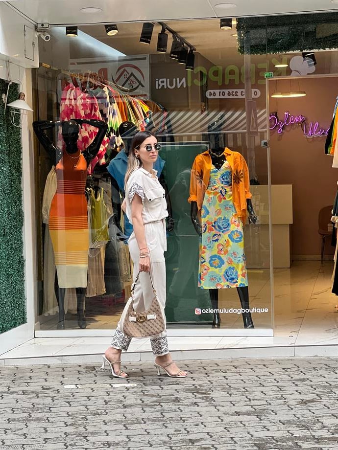 Fsp Keten İşlemeleli Tulum