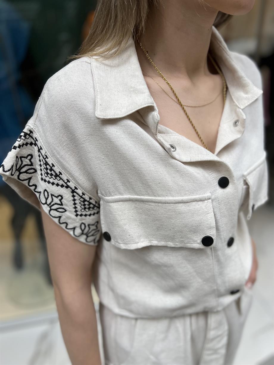 Fsp Keten İşlemeleli Tulum