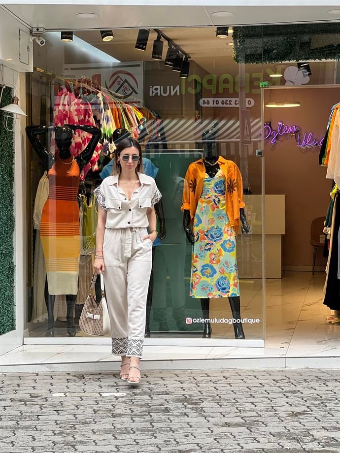 Fsp Keten İşlemeleli Tulum