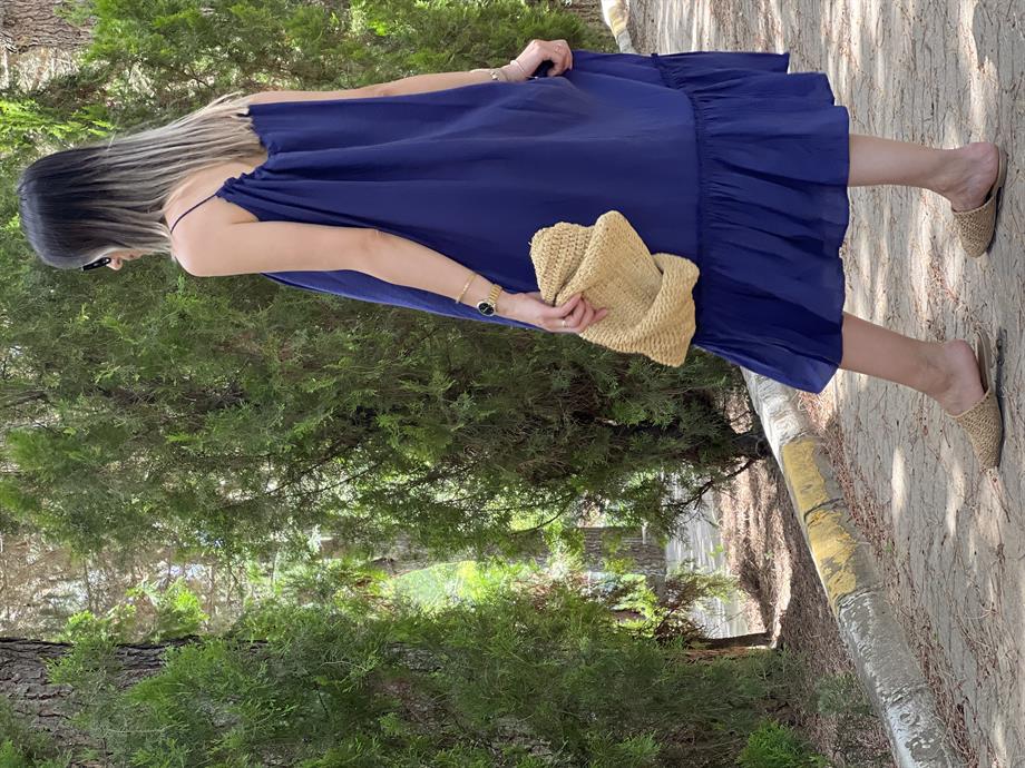 Fsp Kolyeli Askılı Elbise