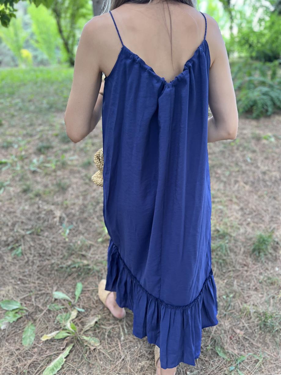 Fsp Kolyeli Askılı Elbise