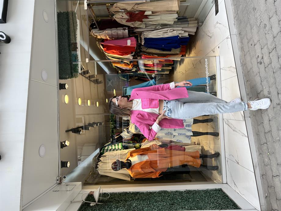 Fsp Pembe Baskılı Premium Tshırt