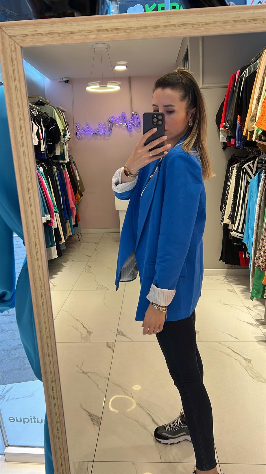 Fsp Saks Keten Owersize Ceket