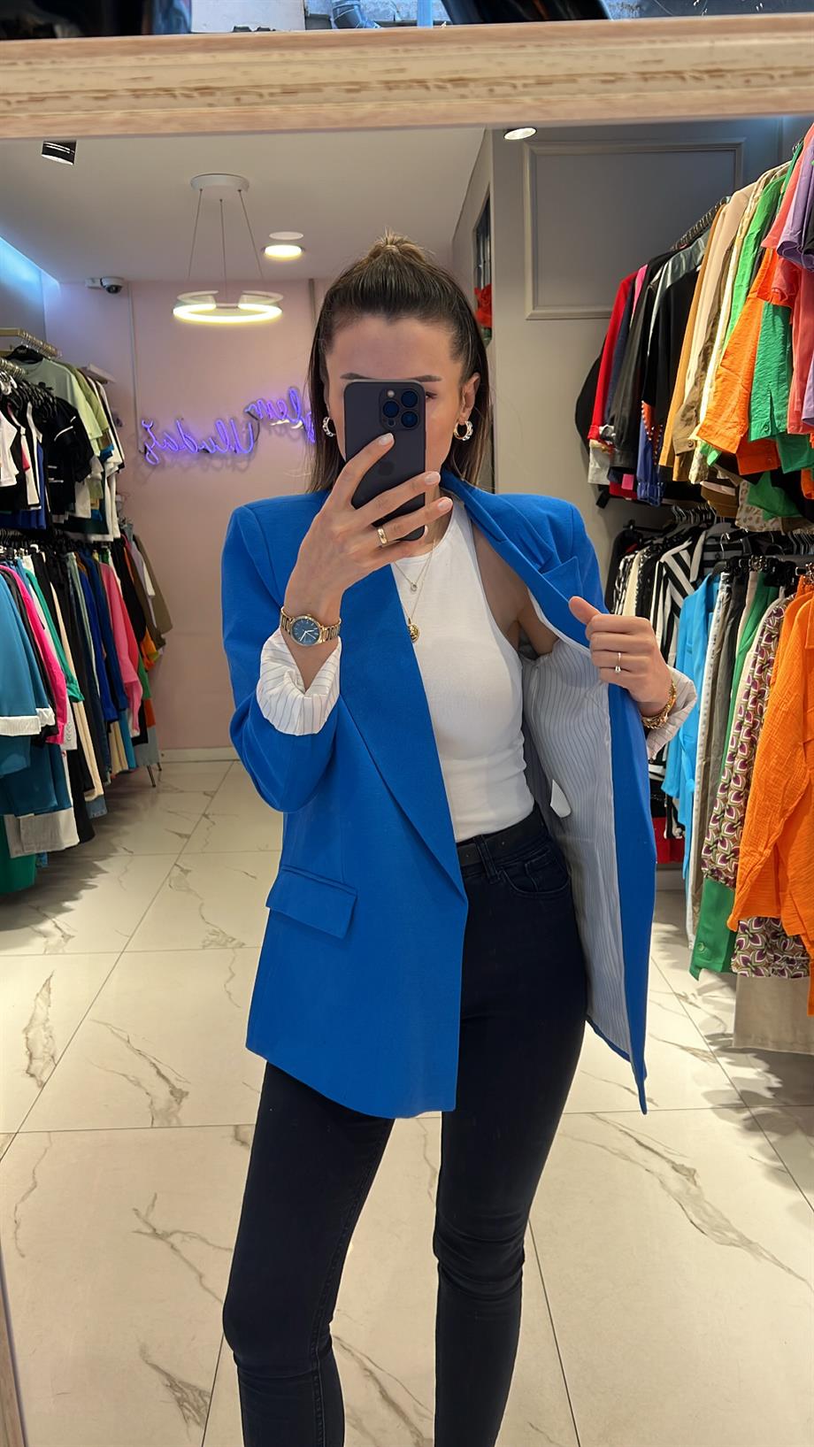 Fsp Saks Keten Owersize Ceket