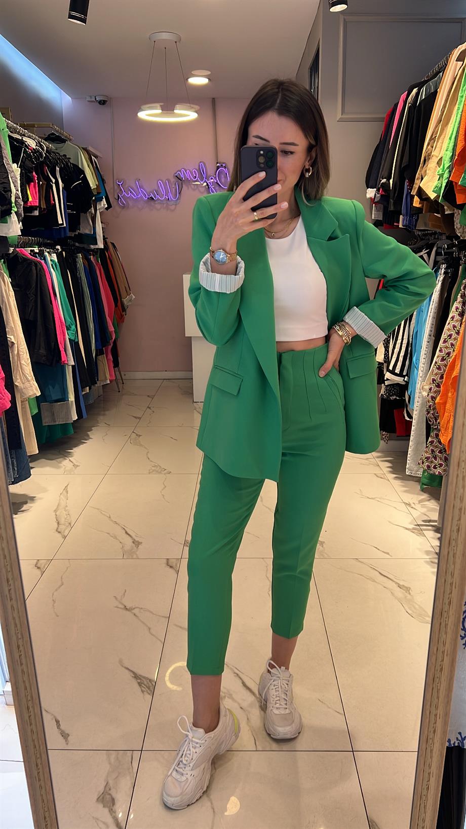 Fsp Yeşil Kumaş Takım