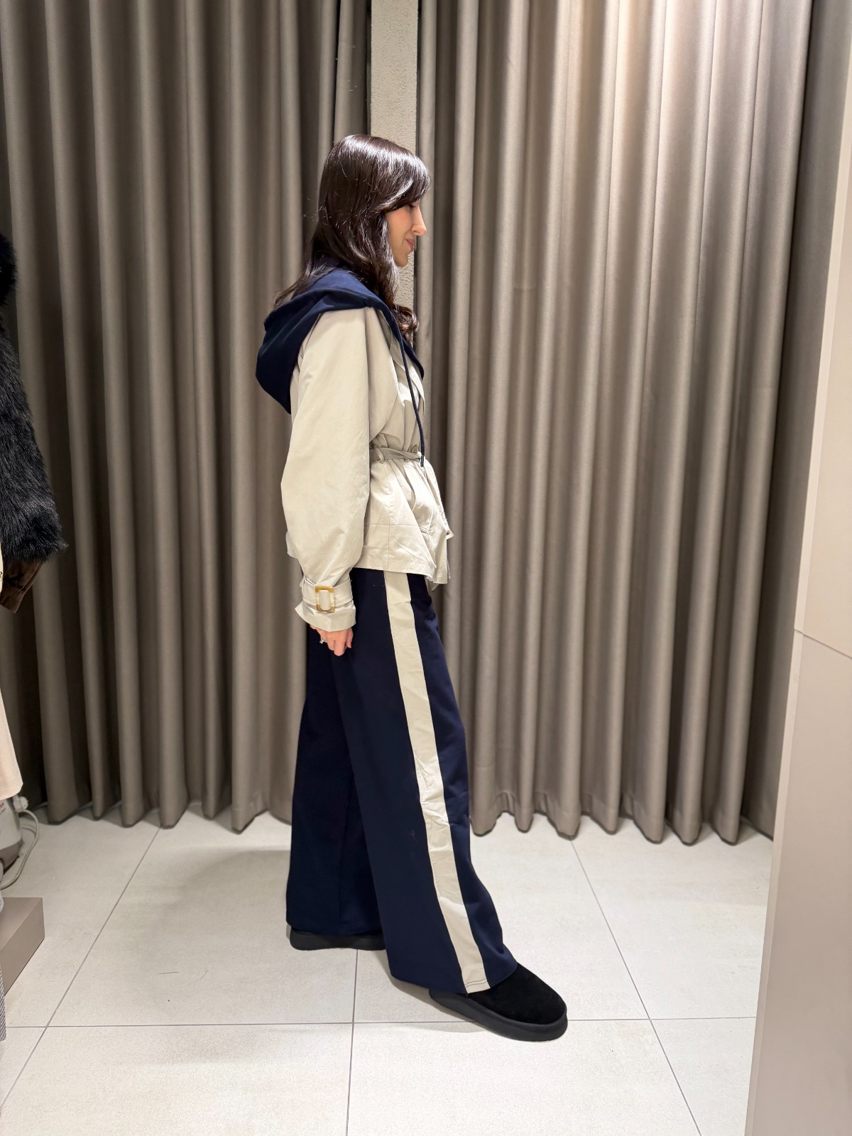 KAPİŞONLU EŞOFMAN TAKIMI LACİVERT