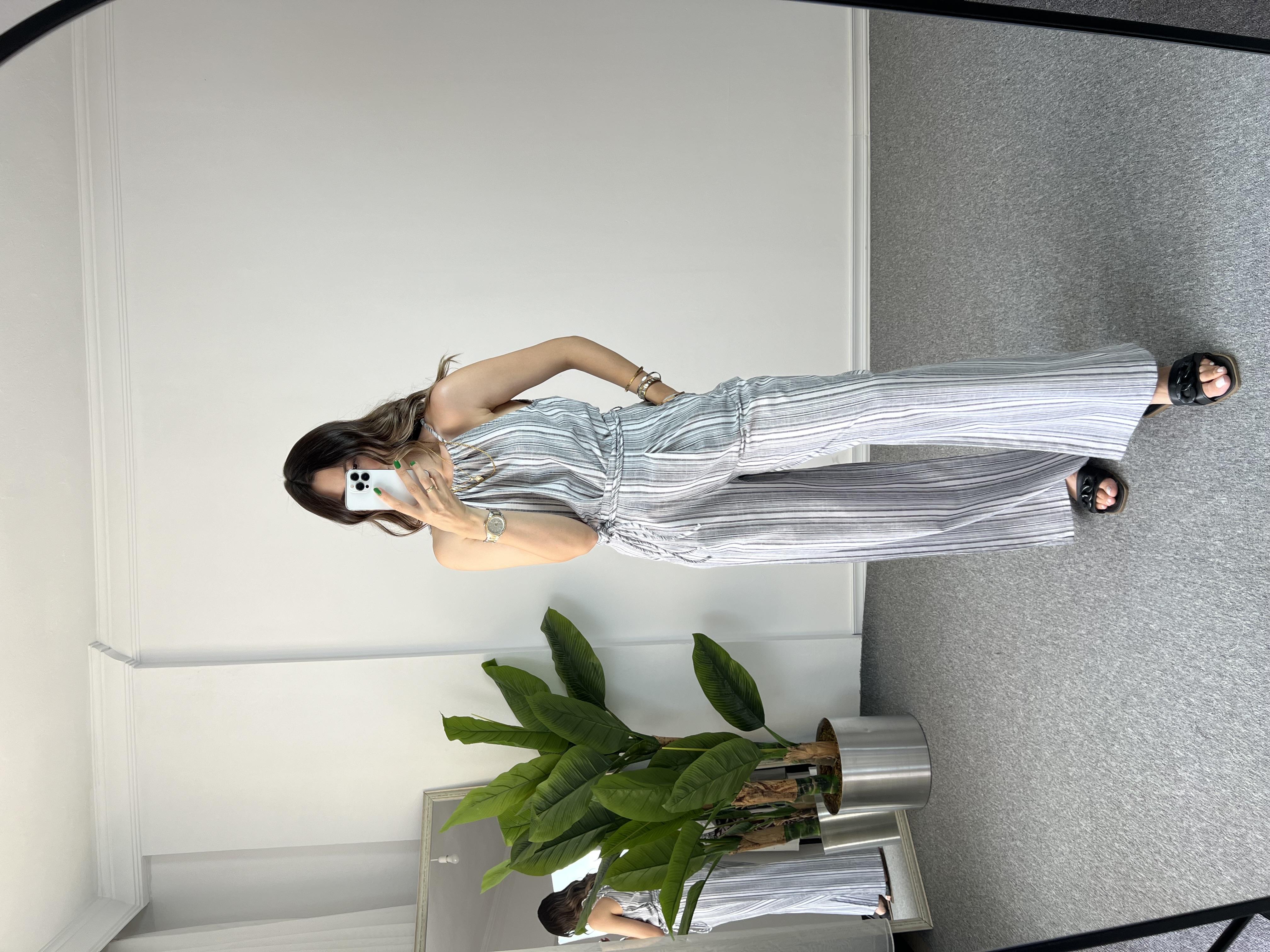 Keten Çizgili Takım 