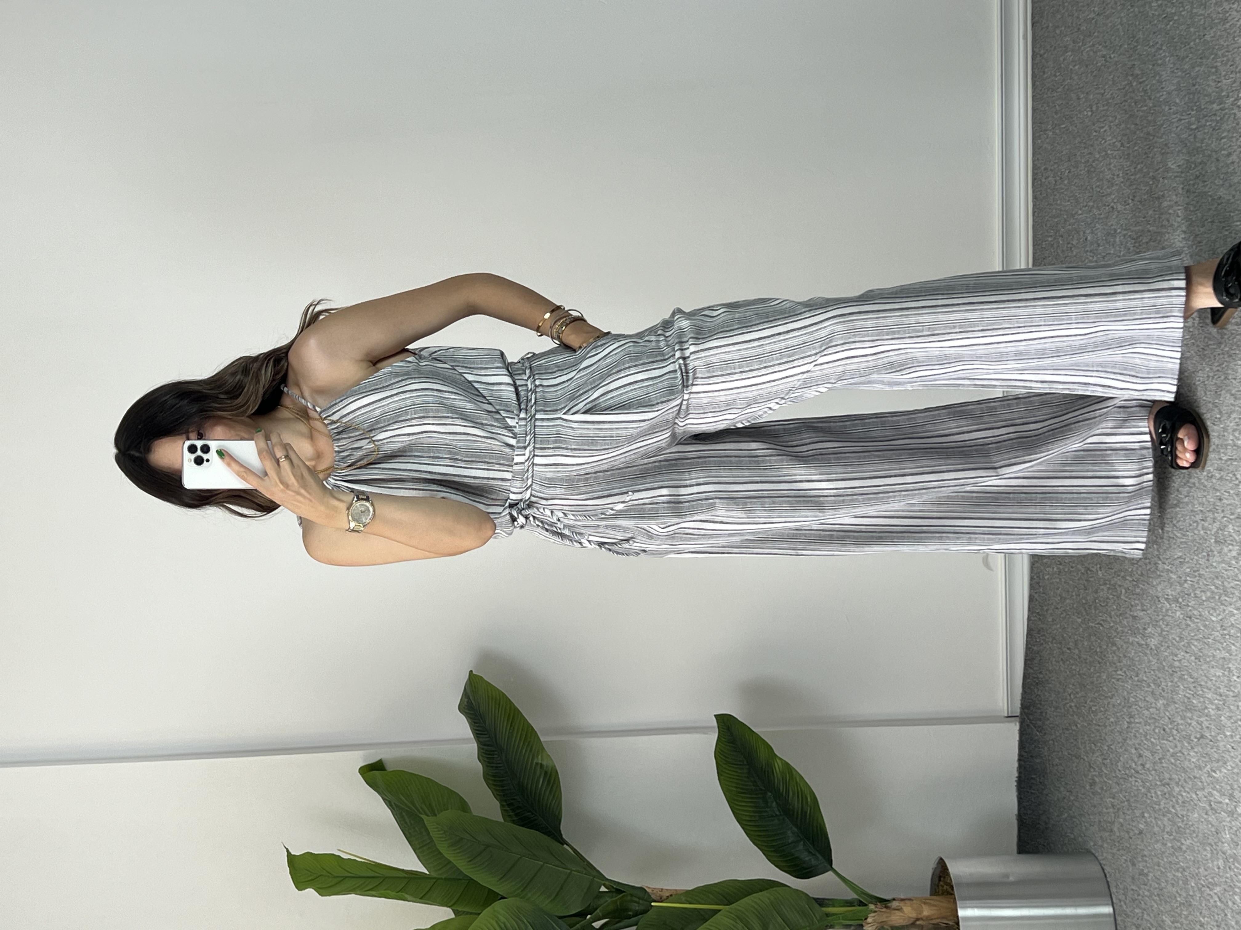 Keten Çizgili Takım 