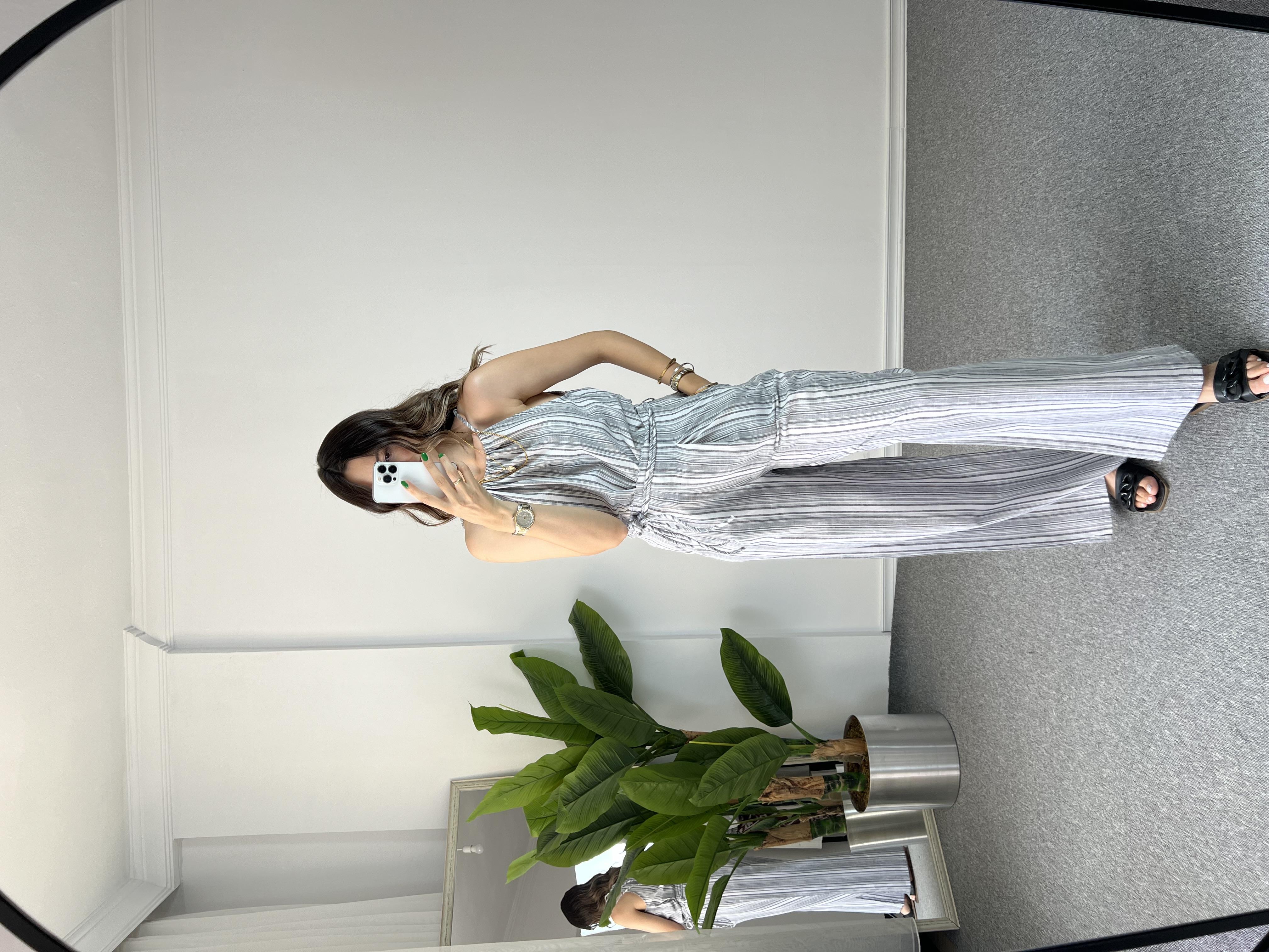 Keten Çizgili Takım 