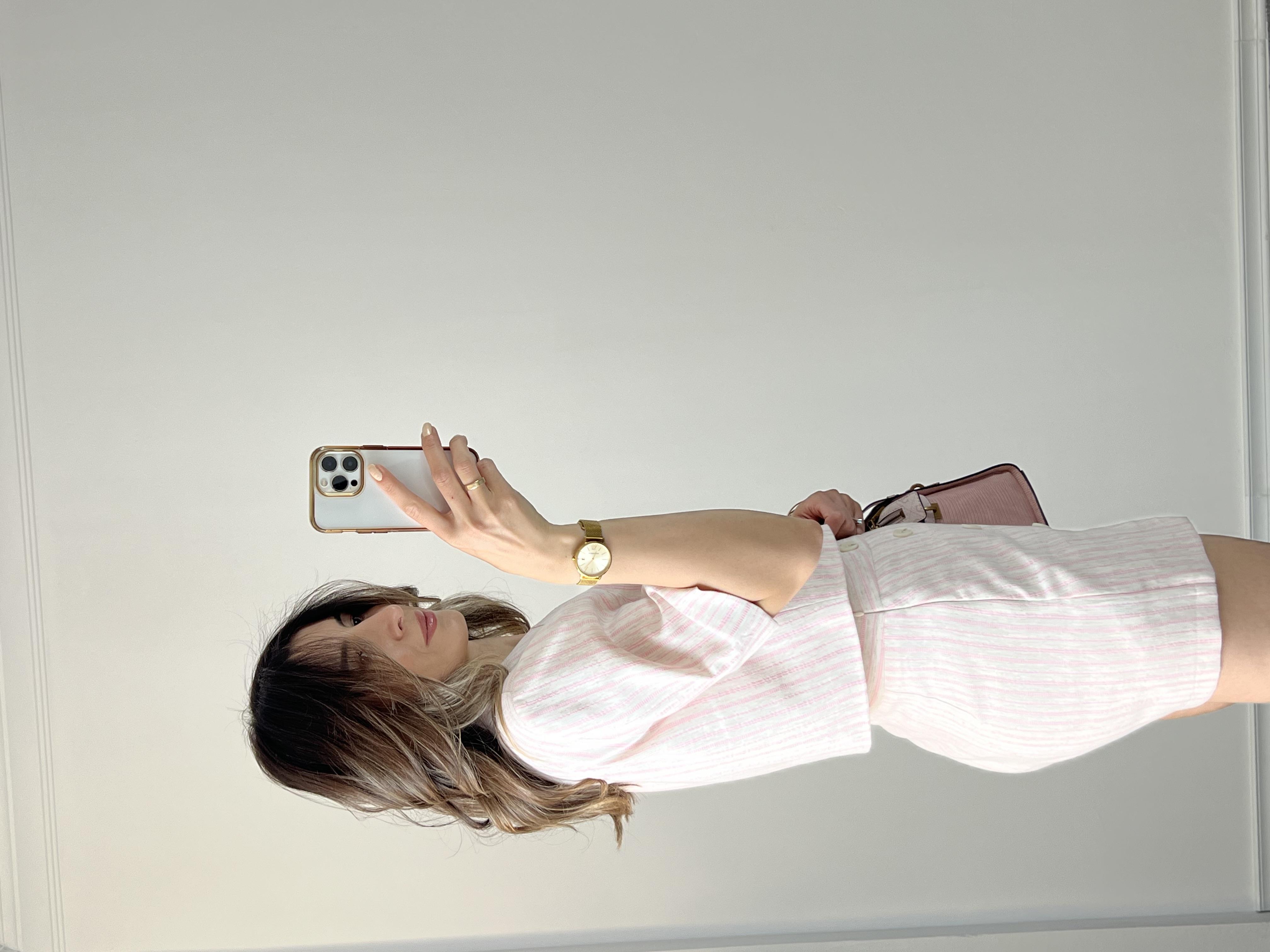 Keten Şort-Etek Takım 