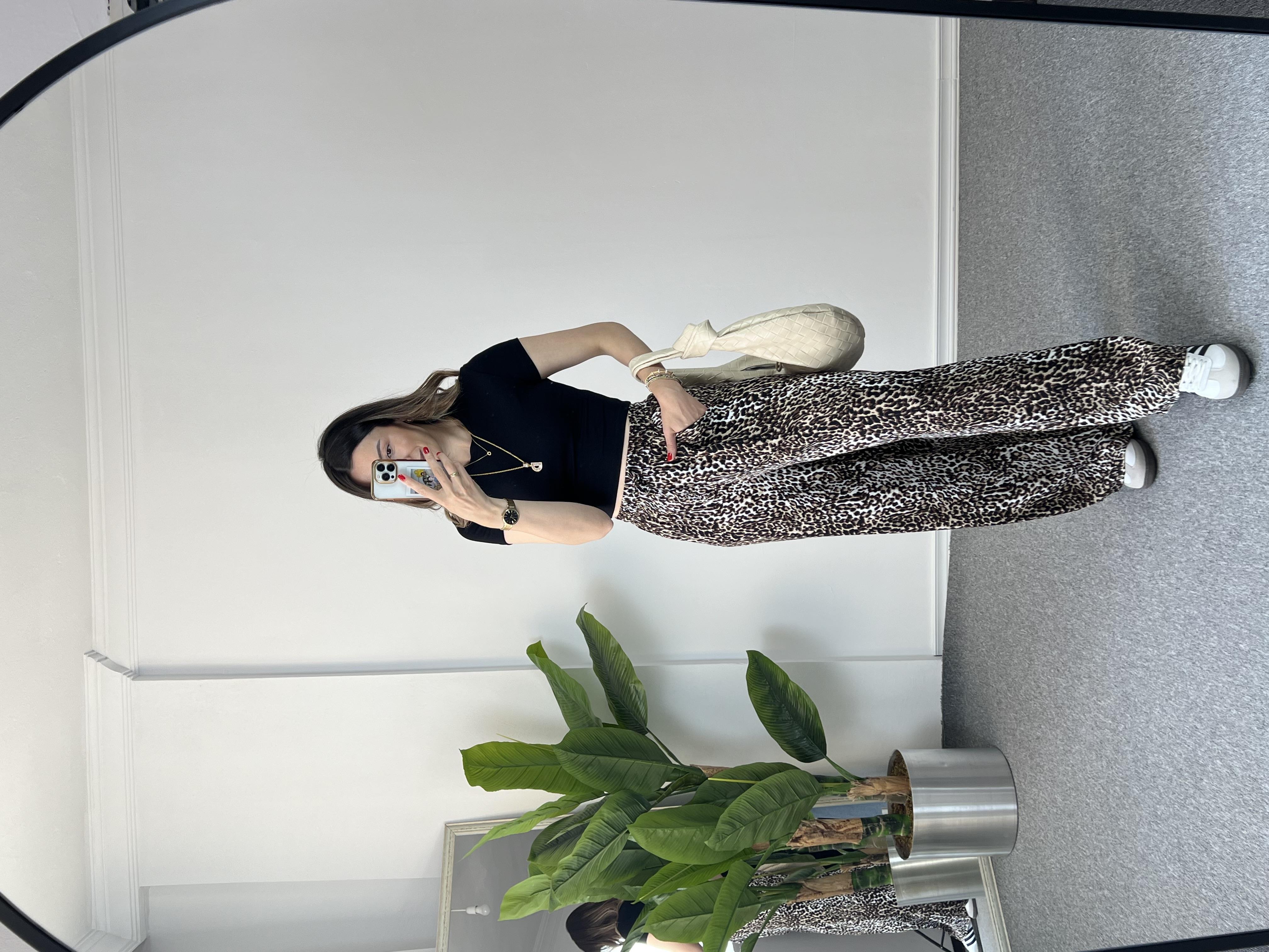 Leoapar Beli Lastikli Palazzo 