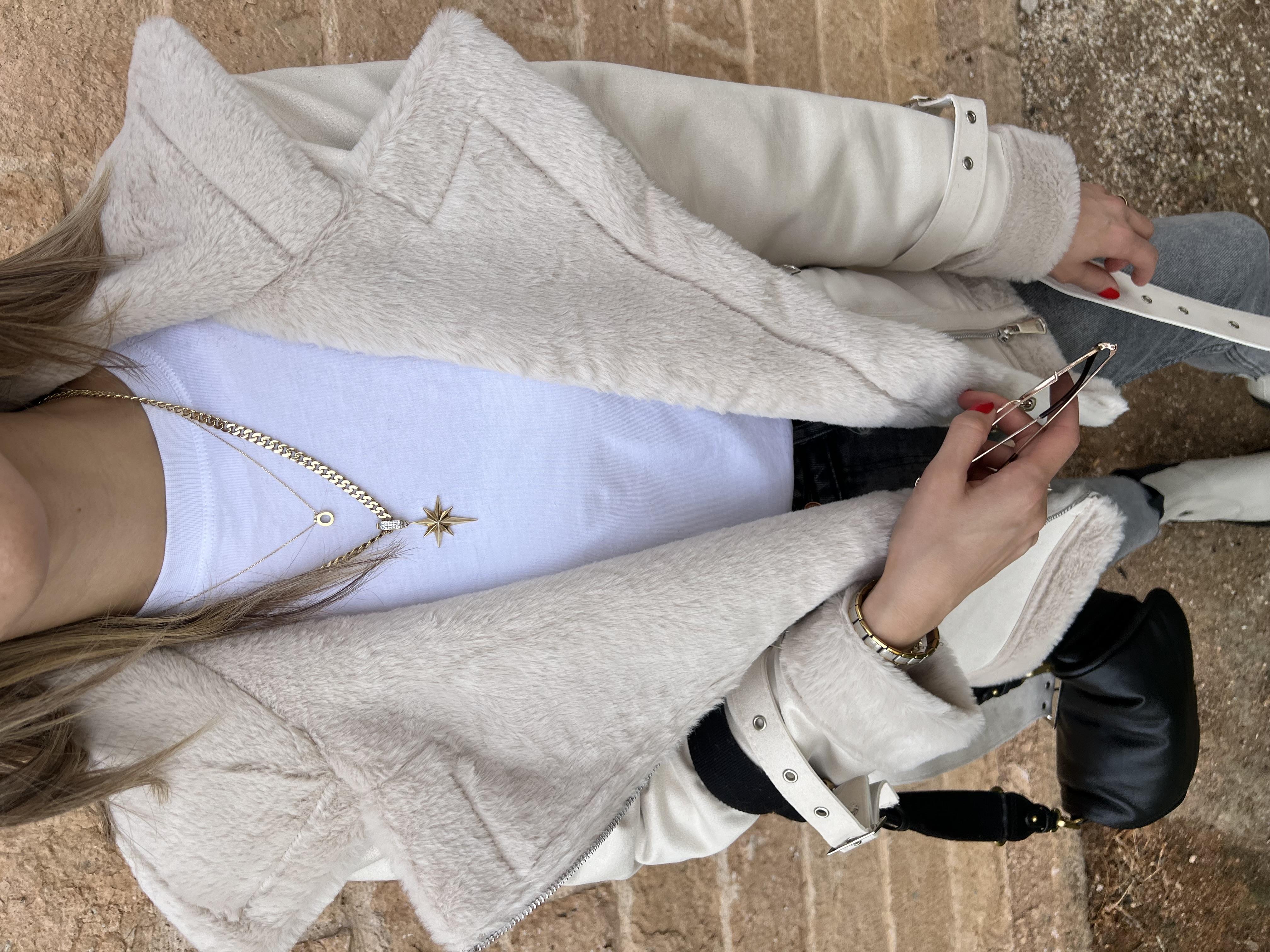 Marka Muadili Taş Uzun Biker Mont