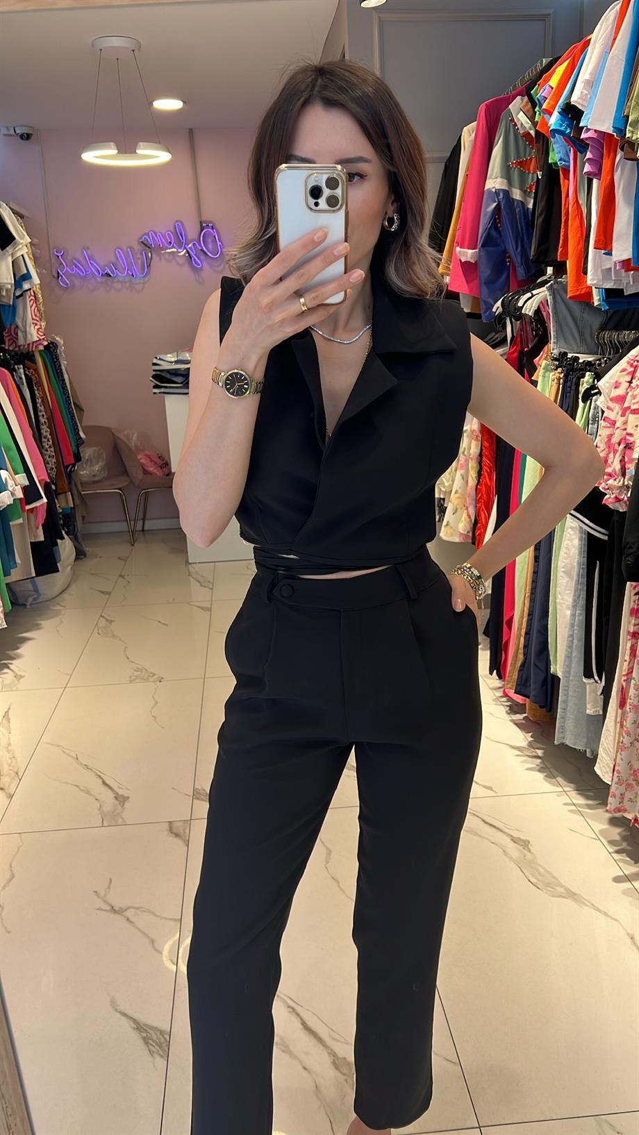 Mcx Siyah Yelekli Takım 