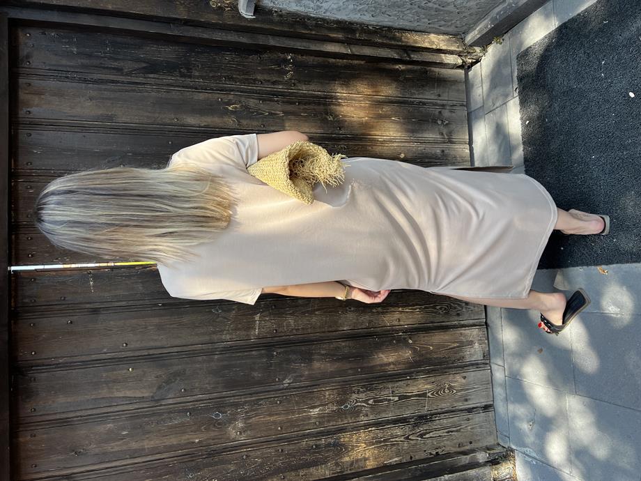 Modal Kumaş Basic Elbise