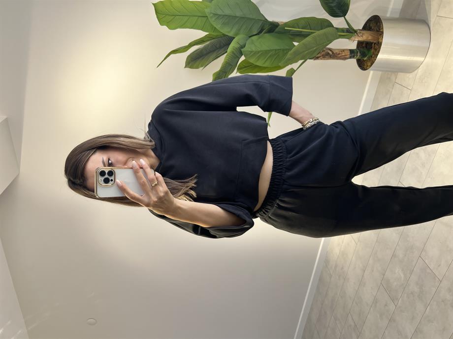 Modal Kumaş Kapişonlu Takım