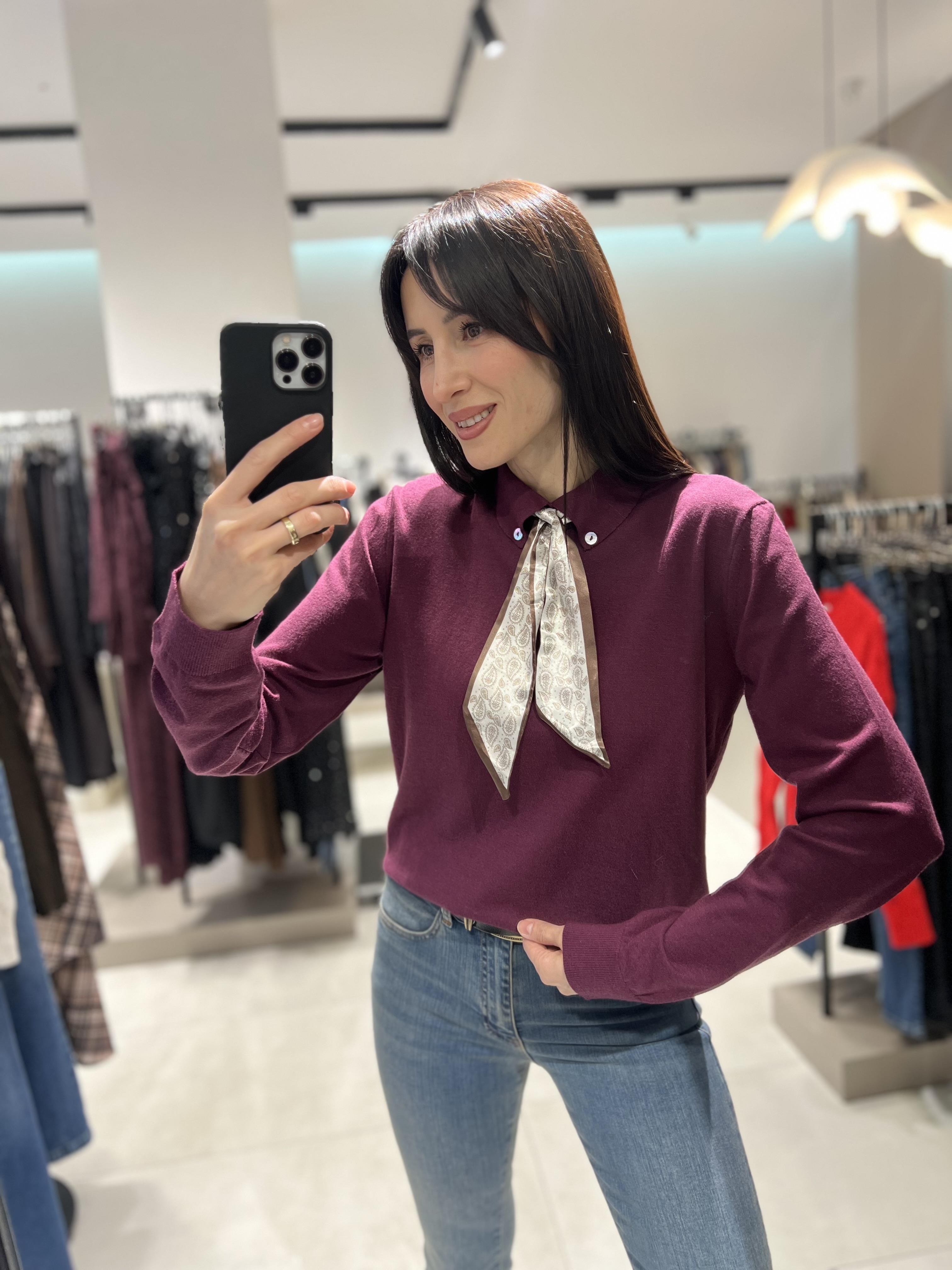 Polo Yaka Kurdela Detay Kazak MÜRDÜM