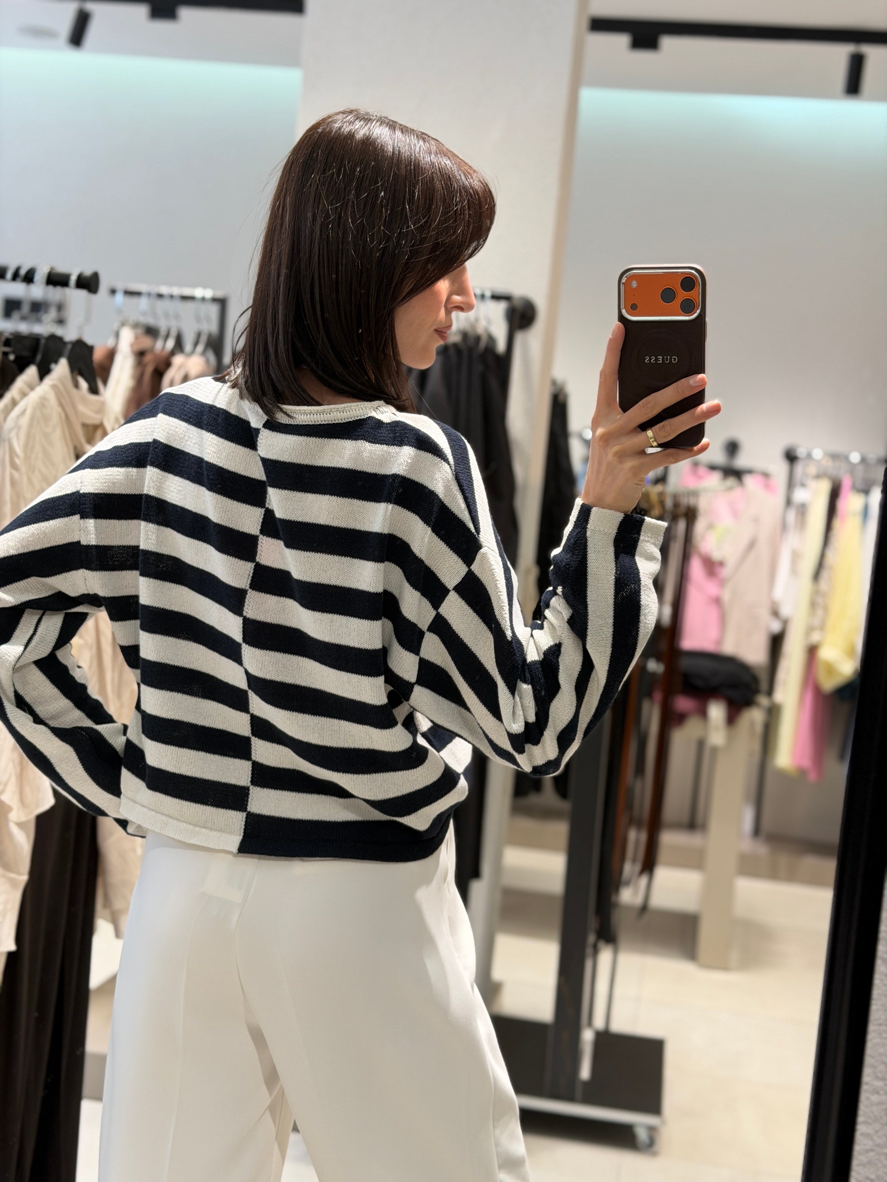 Premium Palazzo Pantolon BEYAZ