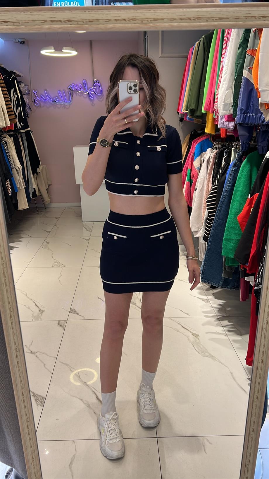 Qst Kısa Kollu Trıko Takım