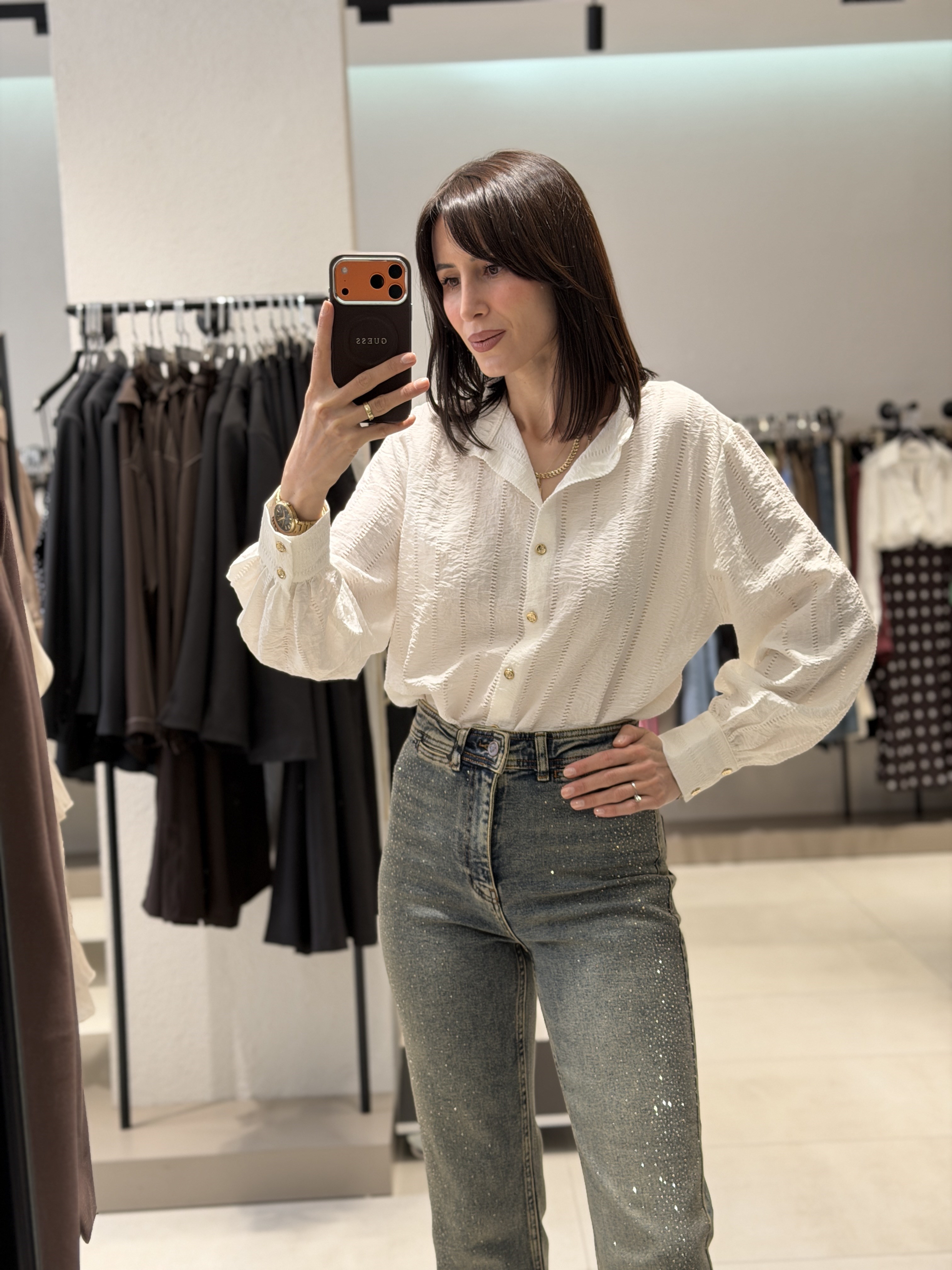 Tint Yıkama Taşlı Momfit MAVİ