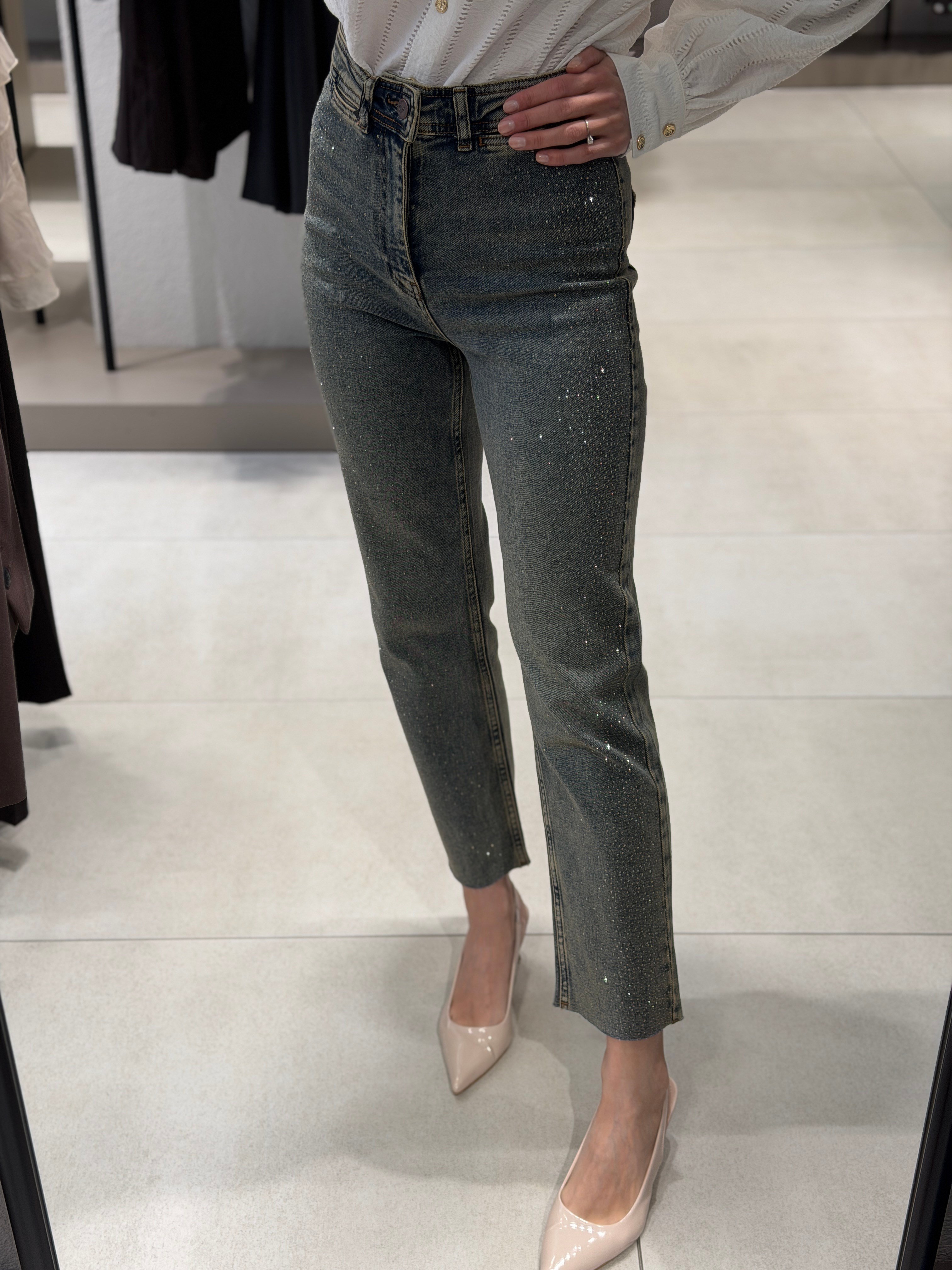 Tint Yıkama Taşlı Momfit MAVİ