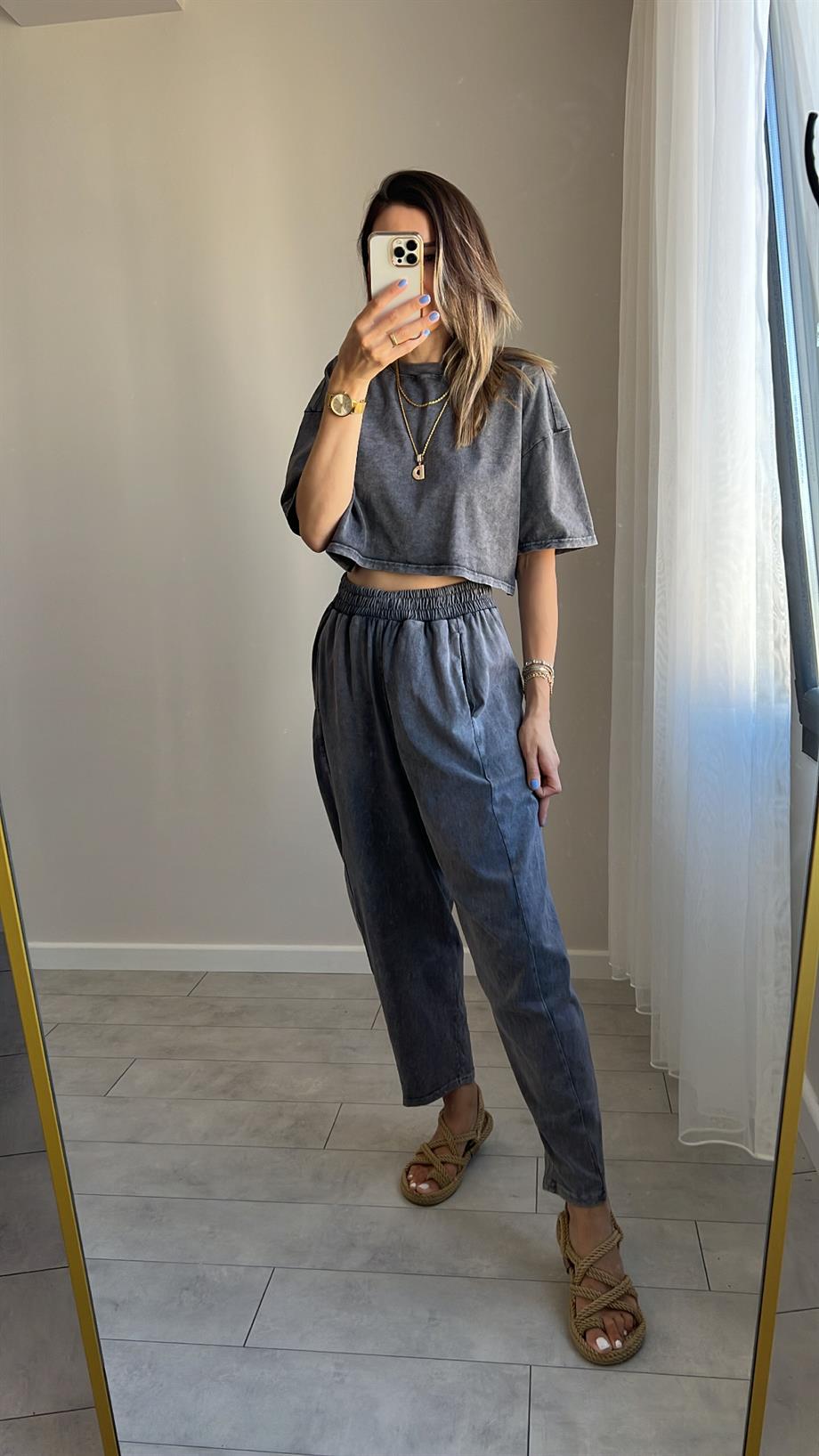 Yıkamalı Antrasit Takım