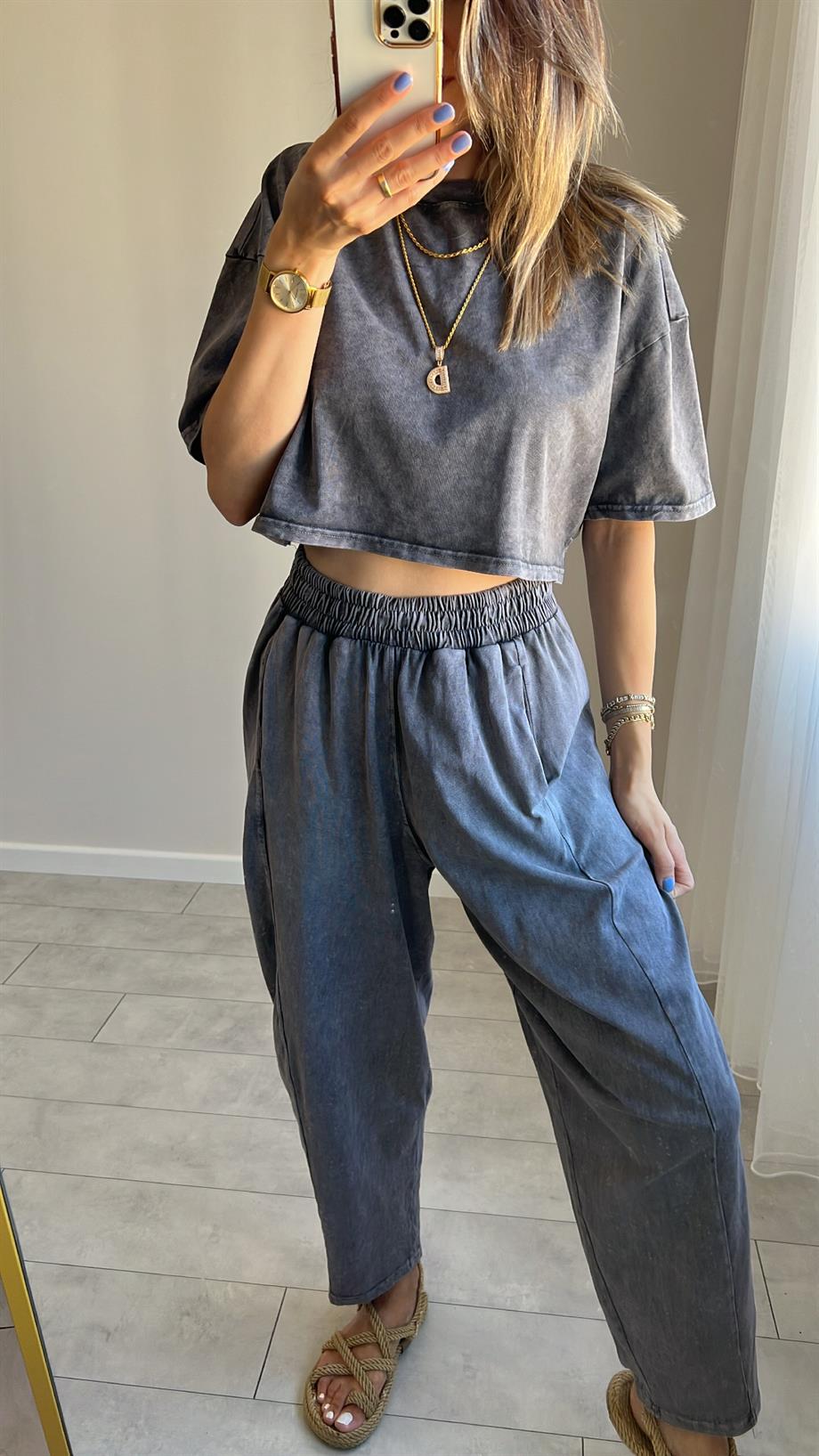 Yıkamalı Antrasit Takım