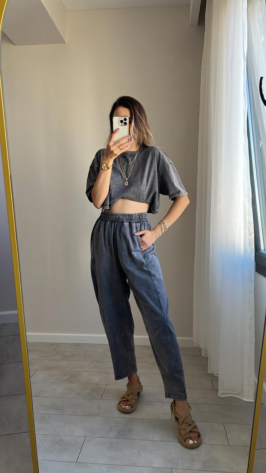 Yıkamalı Antrasit Takım