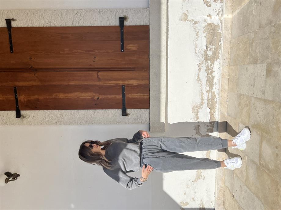 Yıkamalı Eşofman Takımı 