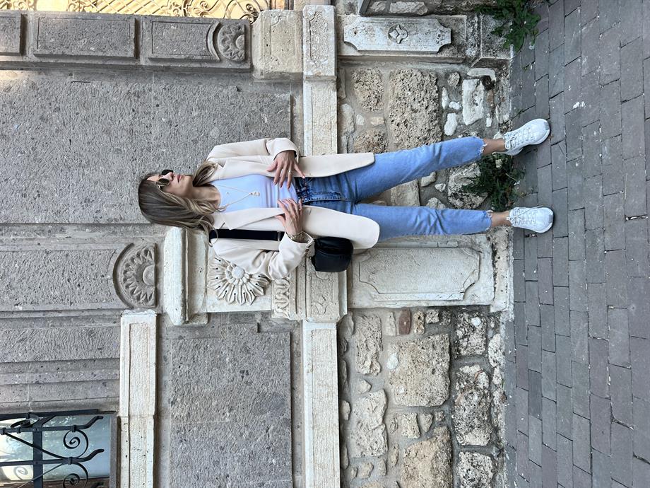 Yumuşak Dokulu Blazer Ceket