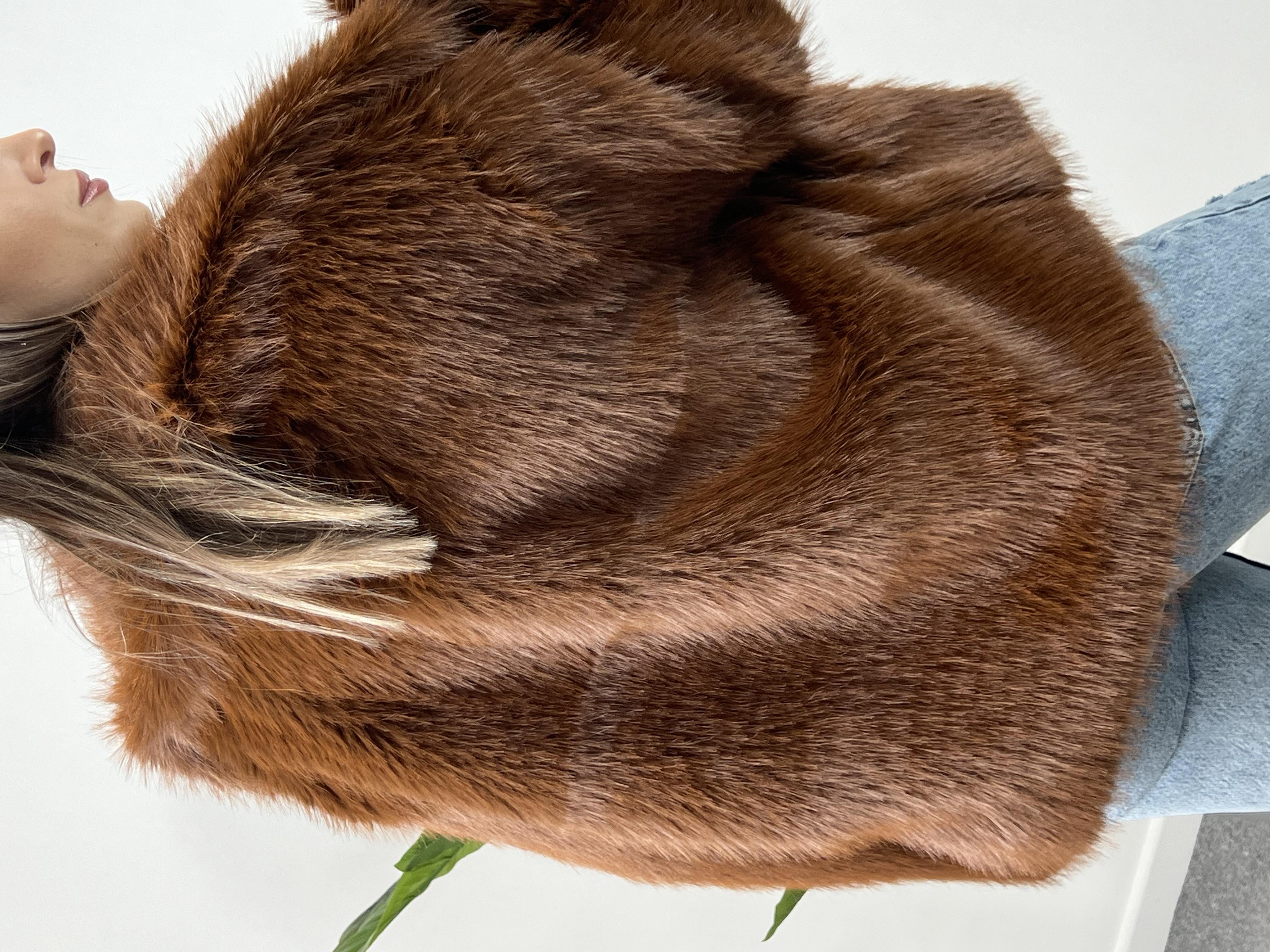 Zr Muadili Kahve Premium Kürk