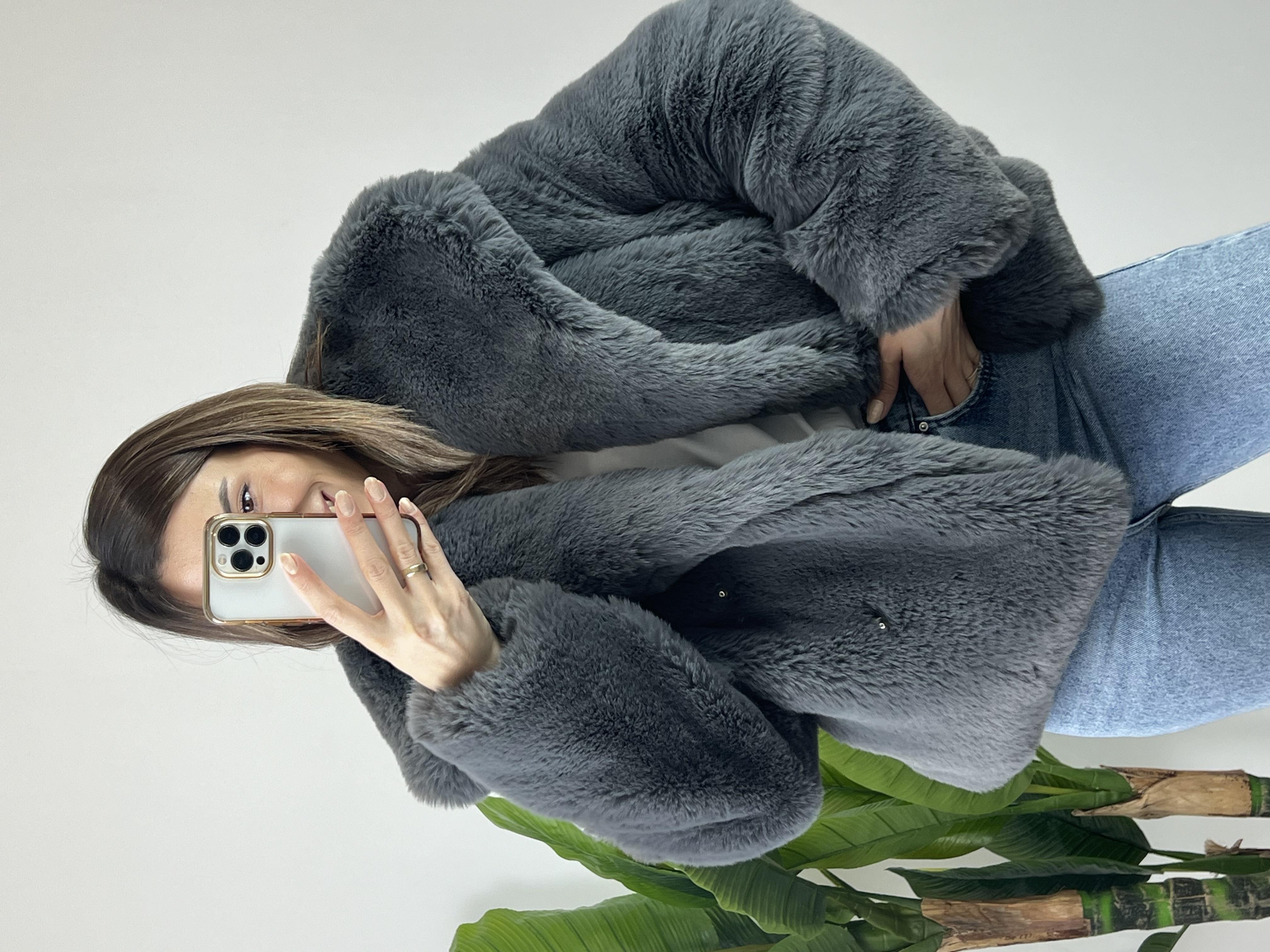 ZR Muadili Premium Antrasit Kürk