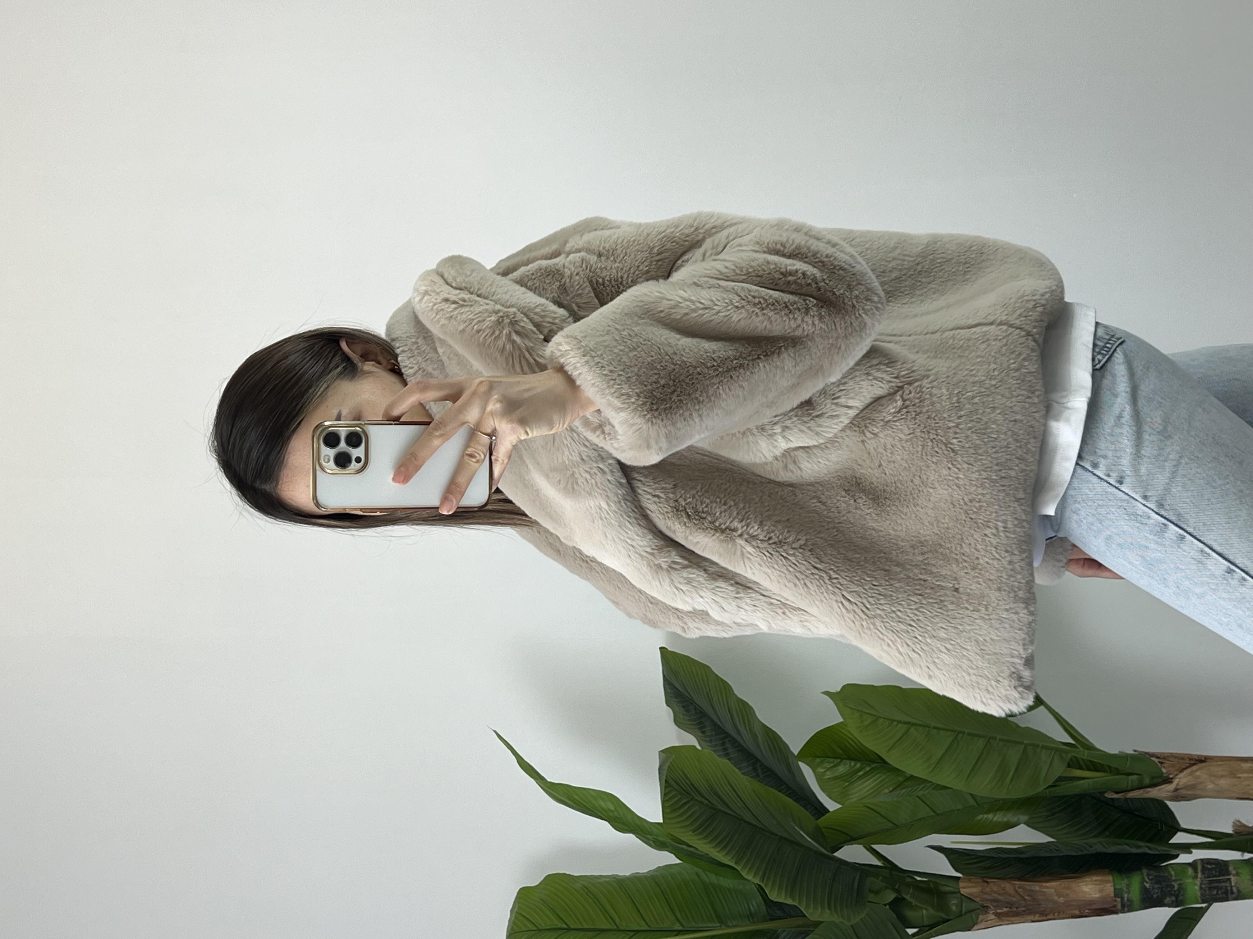 ZR Muadili Premium Krem Kürk