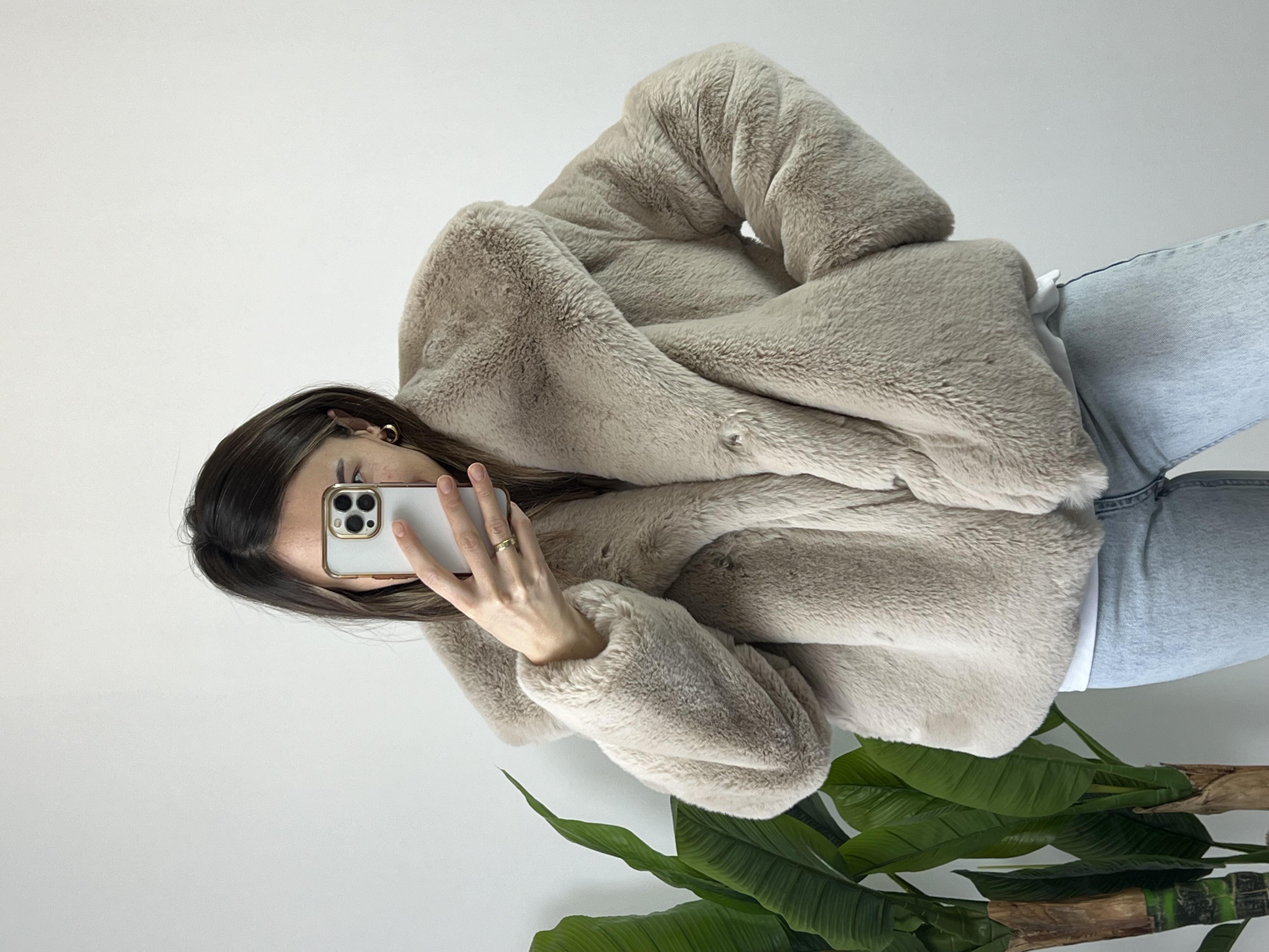 ZR Muadili Premium Krem Kürk