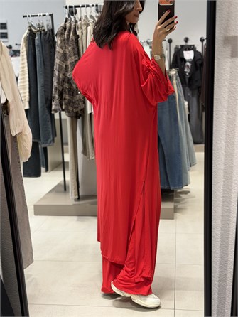 3 Lü Kimono Takım KIRMIZI