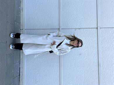 Balık Sırtı Premium Kaşe Kaban