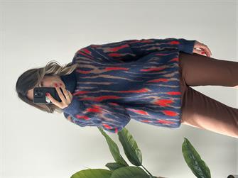 Balıkçı Yaka Yün Yumoş Kazak