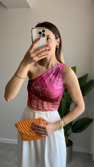 Batik Desen Tül Bluz