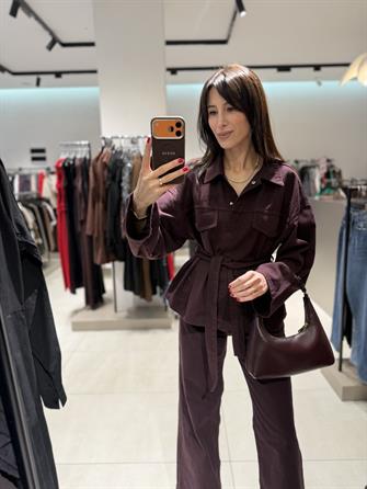 BELİ KUŞAKLI JEAN TAKIM MÜRDÜM