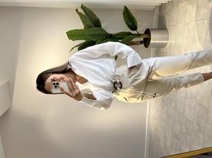 Beyaz Owersize Gömlek 