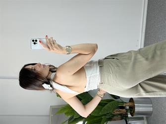 Boyundan Bağlamalı Bluz