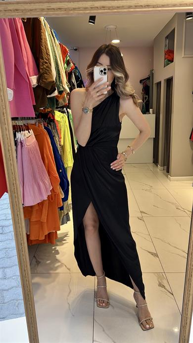 Bsl Saten Abiye Elbise