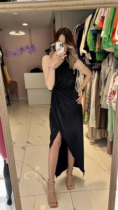 Bsl Saten Abiye Elbise