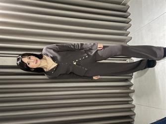 Çıt Çıt Detay Triko Takım KAHVE