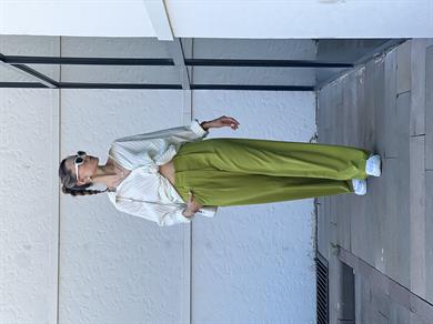 Çizgili Owersize Gömlek