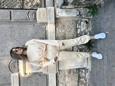 Crop Eşofman Takımı 